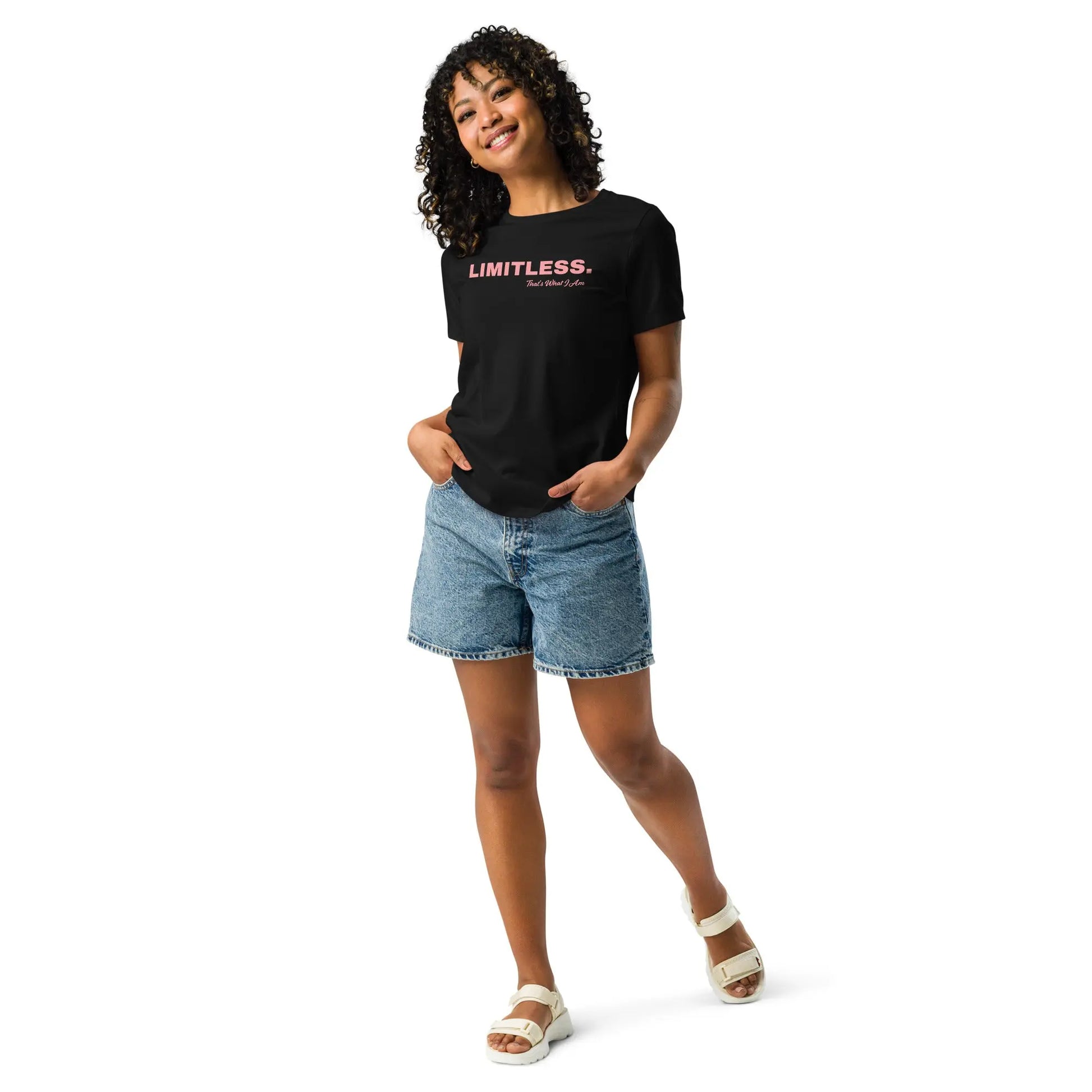 LIMITLESS Women's Relaxed Fit T-Shirt - Ultimate Comfort and Style