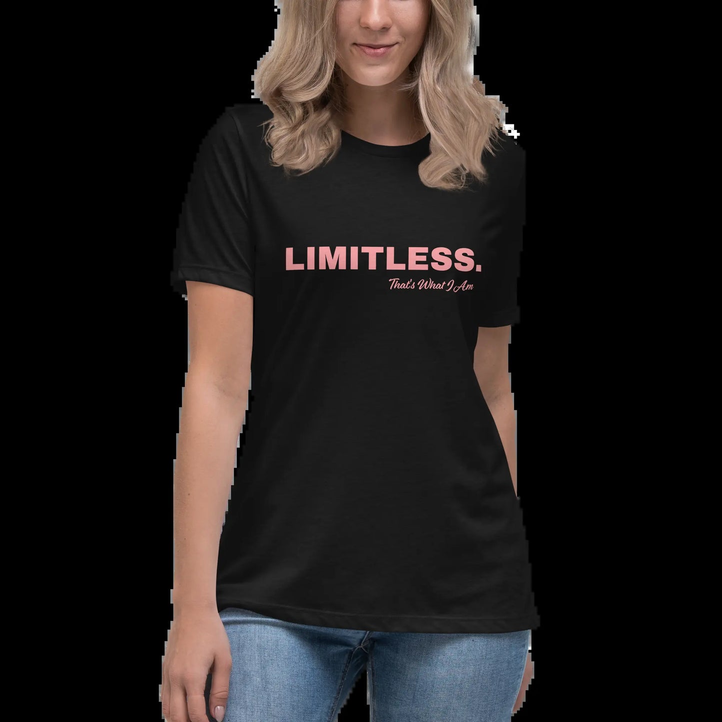 LIMITLESS Women's Relaxed Fit T-Shirt - Ultimate Comfort and Style