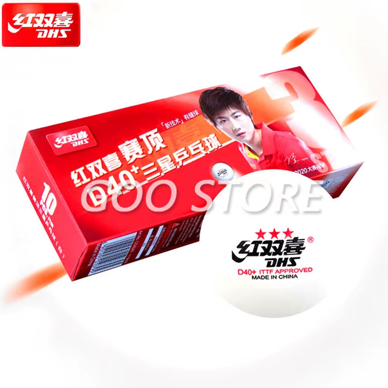 3-Star D40+ Table Tennis Balls 3 Star New Material 3-Star Seamed ABS Balls Plastic Poly Ping Pong Balls