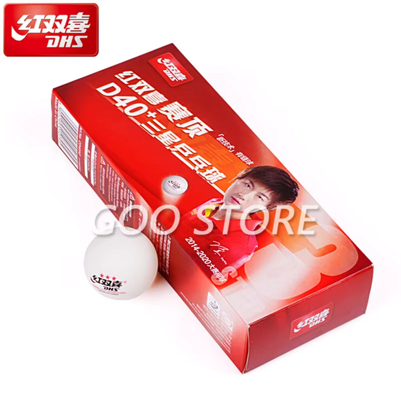 3-Star D40+ Table Tennis Balls 3 Star New Material 3-Star Seamed ABS Balls Plastic Poly Ping Pong Balls