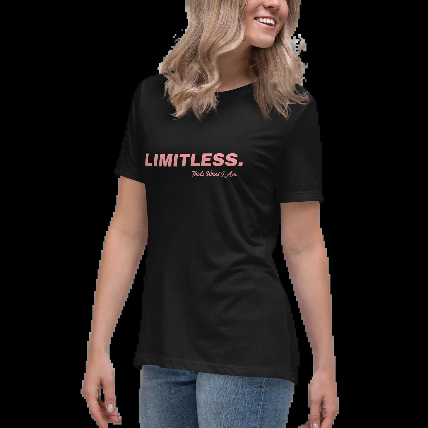 LIMITLESS Women's Relaxed Fit T-Shirt - Ultimate Comfort and Style