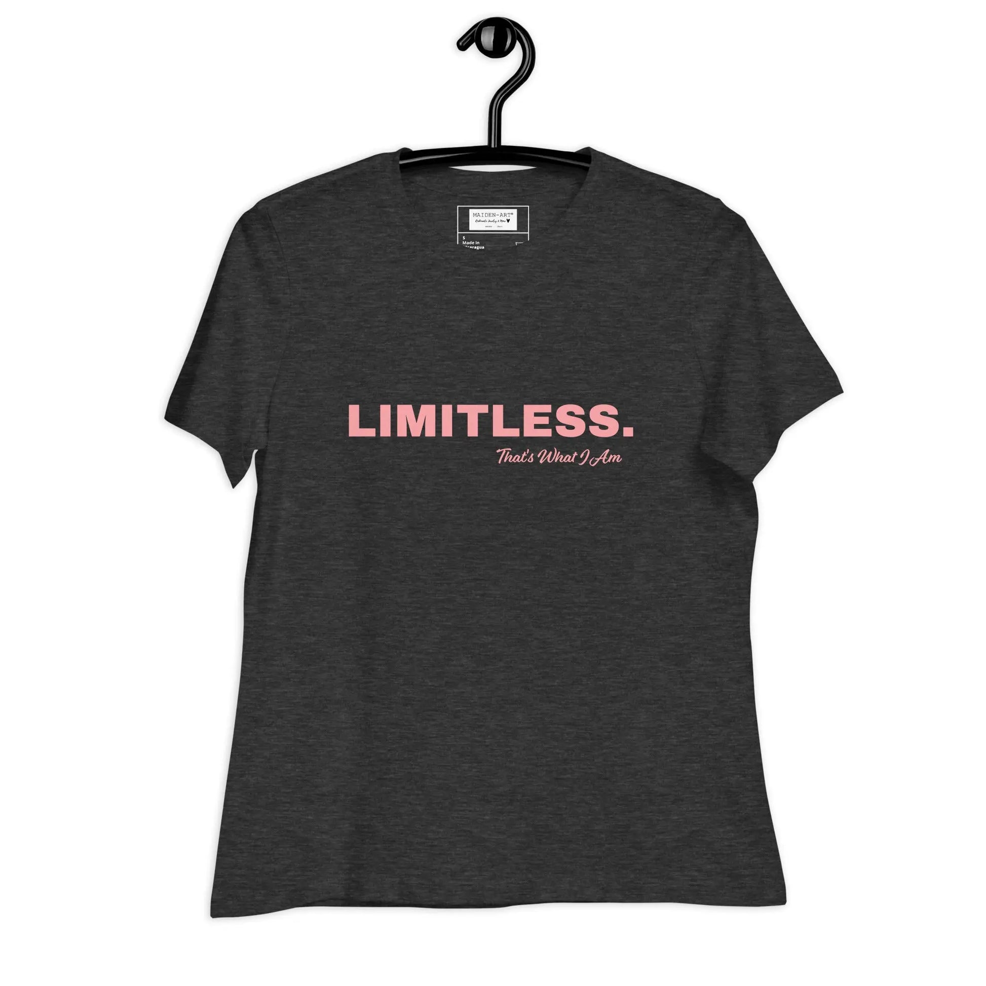 LIMITLESS Women's Relaxed Fit T-Shirt - Ultimate Comfort and Style