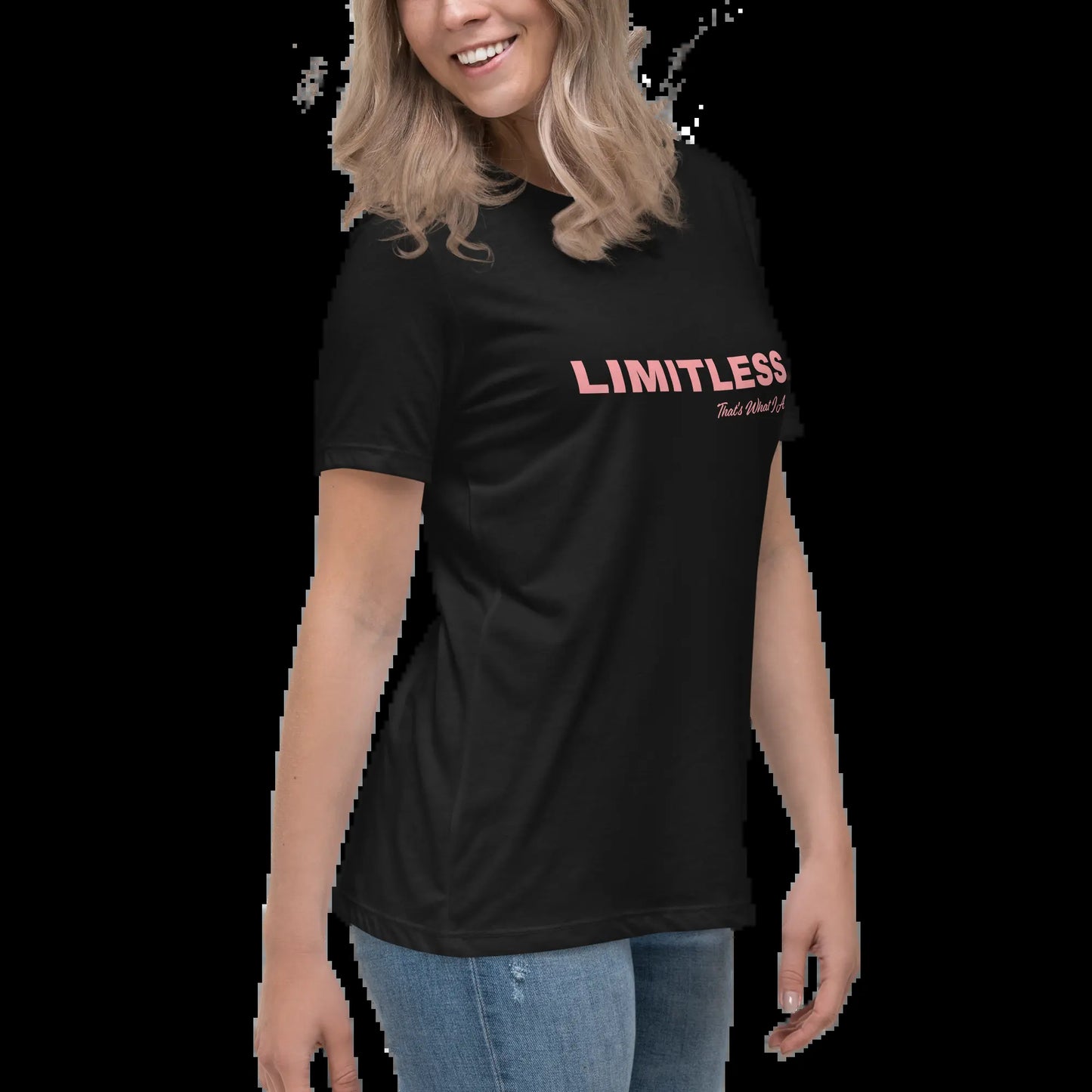 LIMITLESS Women's Relaxed Fit T-Shirt - Ultimate Comfort and Style