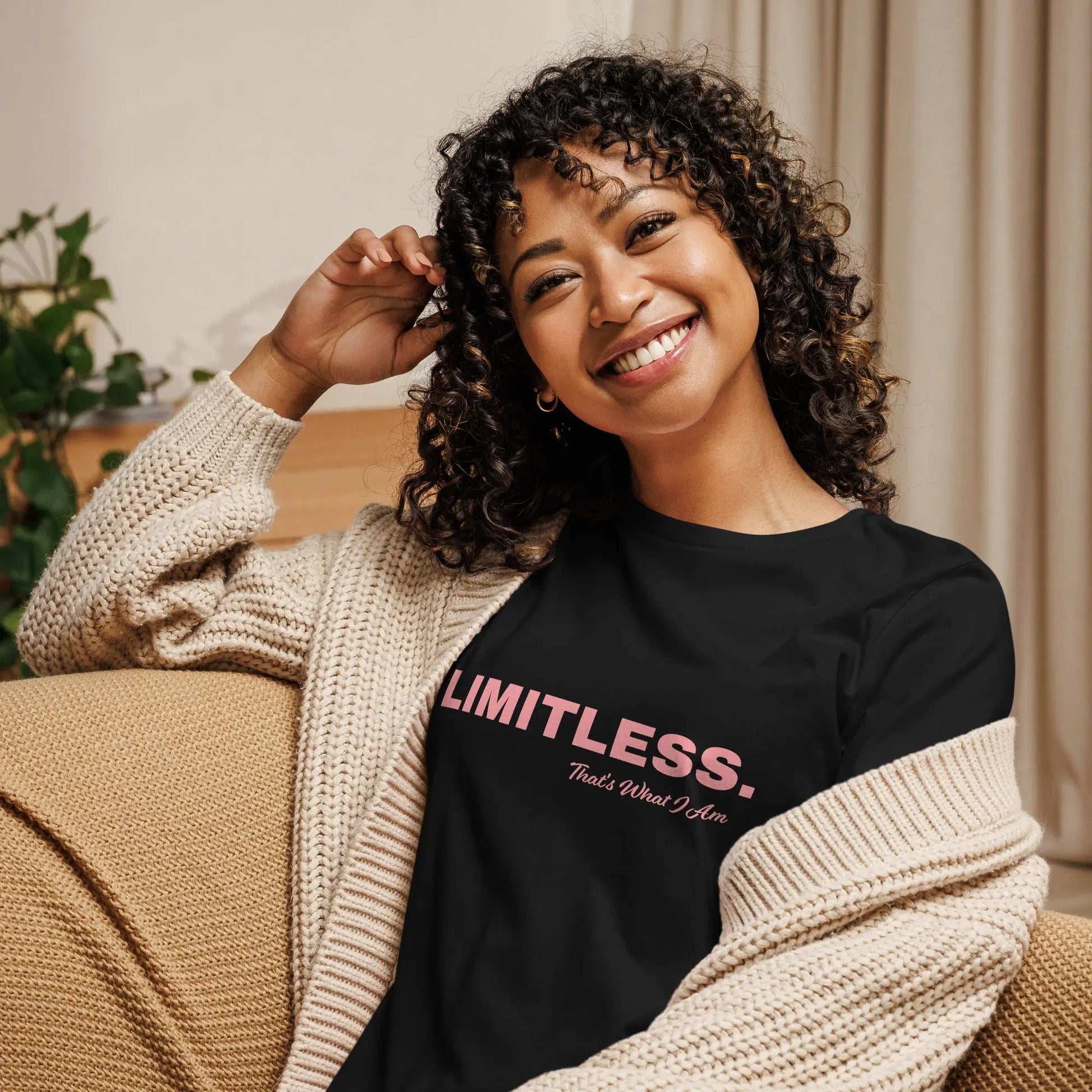 LIMITLESS Women's Relaxed Fit T-Shirt - Ultimate Comfort and Style